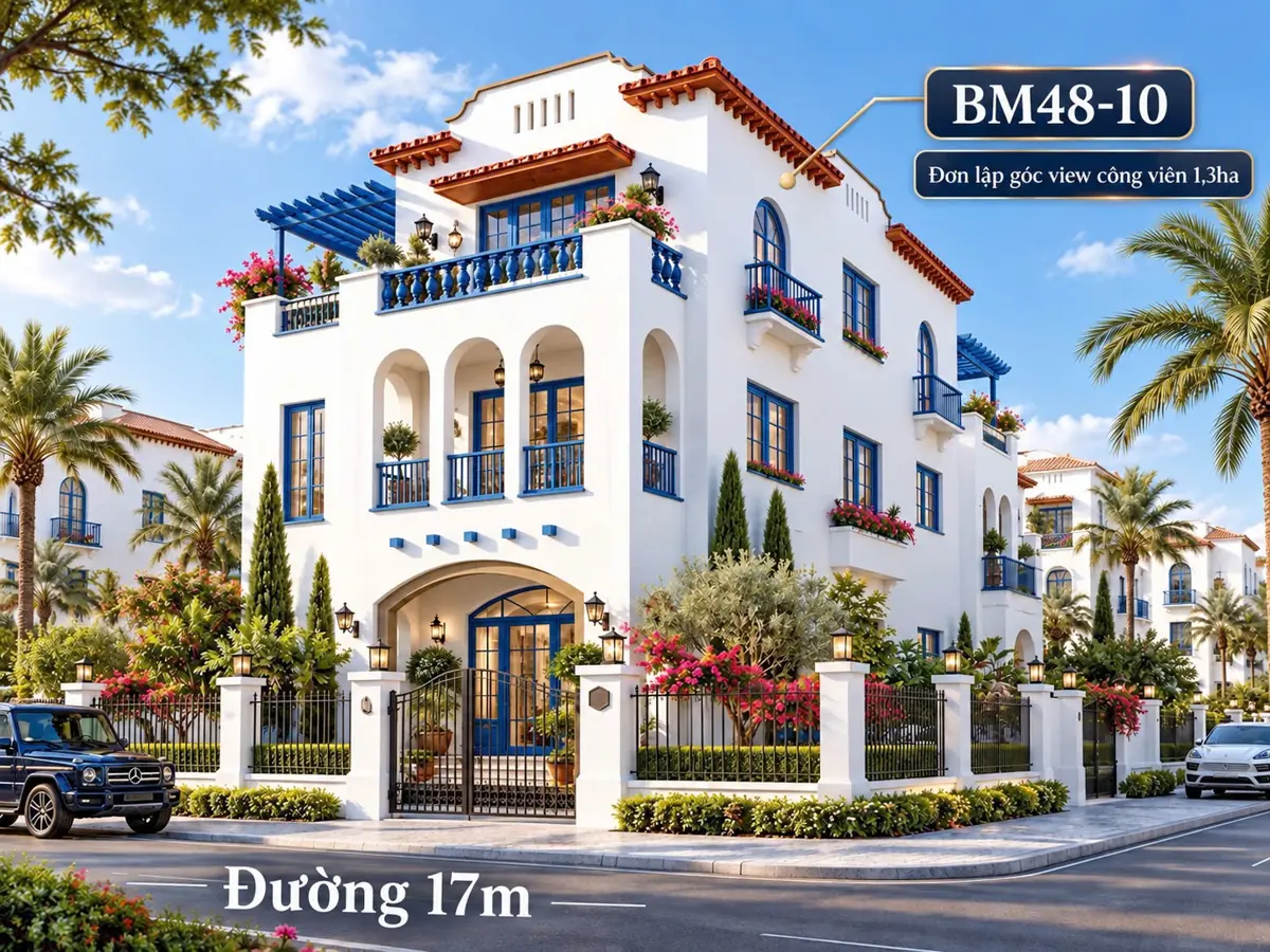 Phối cảnh minh họa căn BM48-10